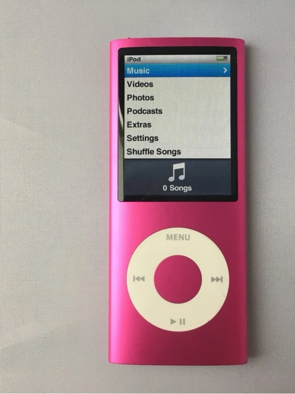 Apple Pink iPod Nano with Click Wheel